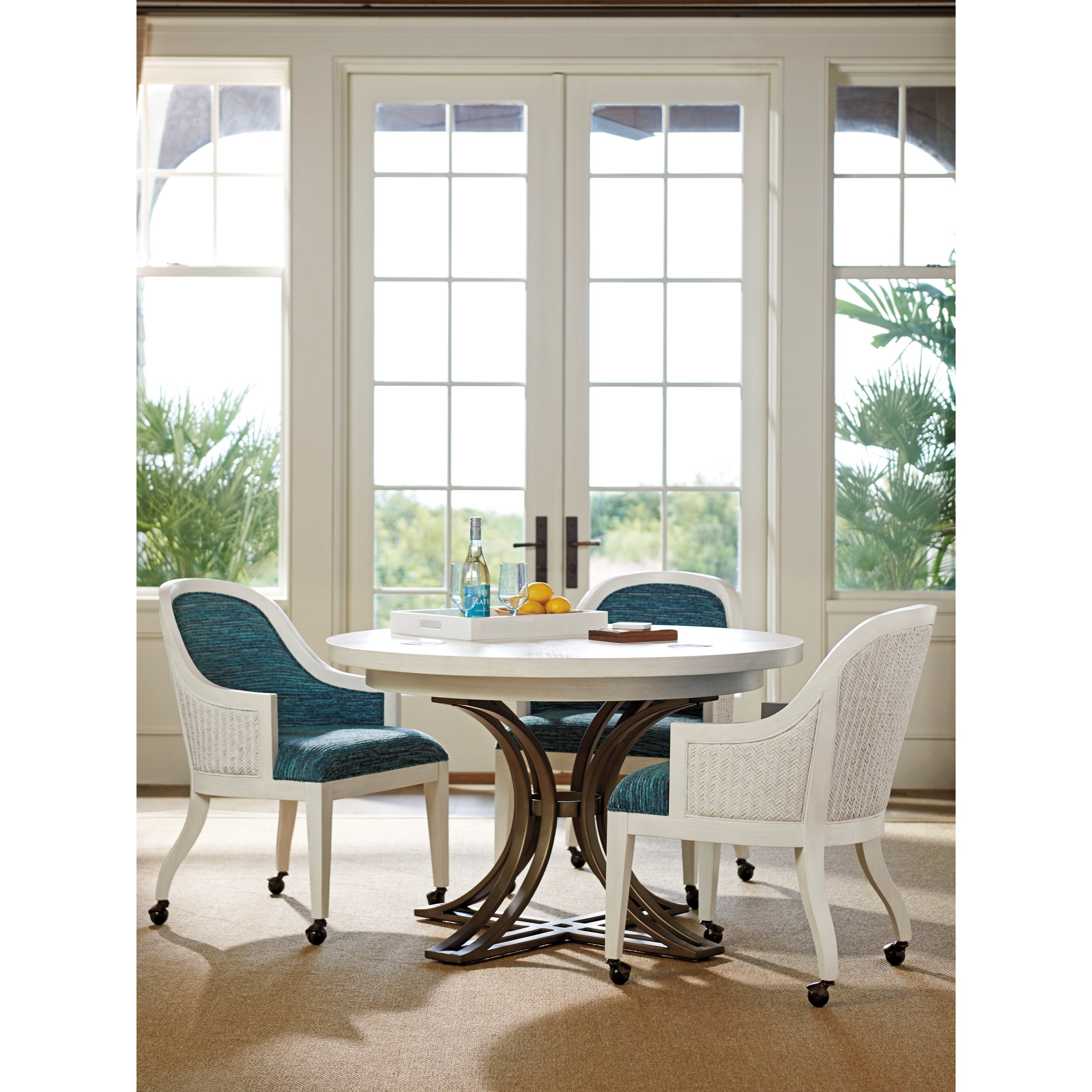 Tommy bahama shop round dining table